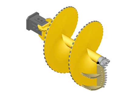 RA-H1 Single Start Auger