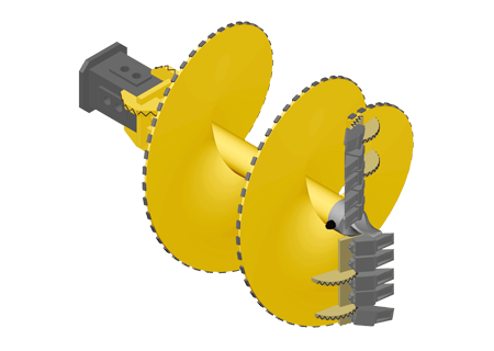 SA-H2 Double Start Auger